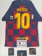 AUTOGRAF NA KOSZULCE MESSI 2019-2020