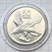 #3119 Botswana 50 thebe 1984 UNC 