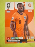 PANINI FIFA WORLD CUP 2026 karta piłkarska HERO 318 GRAVENBERCH HOLANDIA