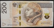 200 ZŁ ZYGMUNT I STARY SERIA BP 2015 r. BANKOWY