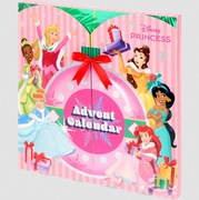Kalendarz adwentowy Disney Księżniczki zestaw 24 kosmetyków dla dzieci 2025