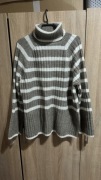 Nowy sweter H&M paski modny