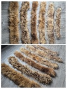 Jenot naturalny futerko obszycie dopinka do kaptura