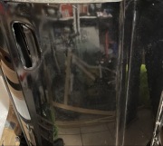 Płat lewy drzwi kierowcy do Audi A4 B7 i ramka okna szyby czarne