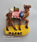 Magnes na lodówkę MAROKO RABAT Casablanka Wielbłąd dromader(21)