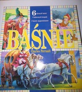 Baśnie Charles Perrault 6 książek, 3 kasety