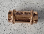 Mufa miedziana zaciskana 22 mm