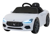 Maserati Ghibli na akumulator dla dzieci  Pilot  EVA  Wolny Start LED Audio