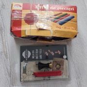 czerwony LAK + pieczęć serce