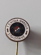 ODZNAKA TS WISŁA GWARDIA ZAKOPANE szpilka