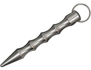 Kubotan do samoobrony GS DAVID slv srebrny, brelok