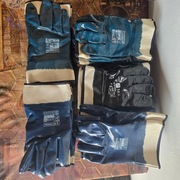 Rękawice robocze olejoodporne nitrylowe roz 10XL