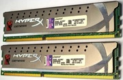 Pamięć RAM Kingston HyperX 8GB (2x4GB) 1600MHz DDR3 CL9, TESTOWANE