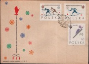 FDC,1149b-1151b,FIS,Narciarske Mistrzostwa świata , Zakopane1962