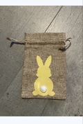 Worek woreczek jutowy Wielkanoc