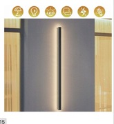 Kinkiet zewnętrzny led 100cm biały ciepły