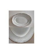 Fryderyka duży półmisek talerz salaterka Wałbrzych porcelana zabytkowy 