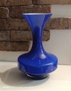 Wazon kobalt vintage szkło