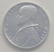 Watykan - PIUS XII - 10 lirów - 1951r.