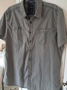 ENGBERS koszula męska rozm.XXL/45  100% cotton ciemno szara