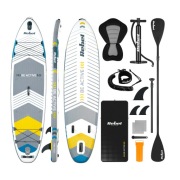 Deska SUP Rebel Be Active 335cm z siedziskiem i podwójnym wiosłem