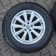 Koła zimowe felgi Audi Q5 8R Nokian 235/65 R17 DOT 2023 przebieg jNOWE