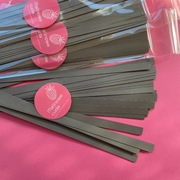 Paski do quillingu 10 mm 210 g skalisty szary