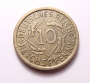Niemcy 10 reichspfennig 1934 A Rzadsza!