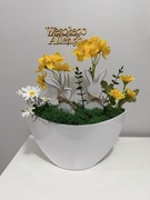 Stroik wielkanocny / dekoracja świąteczna wiosenna