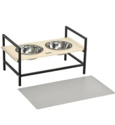 Miski na stelażu dla psa