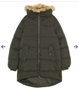 Cropp zimowy płaszcz z dłuższym tyłem M