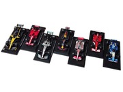 Zestaw 7 bolidów Formuły 1 w skali 1 :43