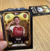 TOPPS MATCH ATTAX 2025-2026 100 CLUB DECLAN RICE ARSENAL 463