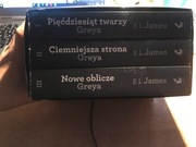 pięćdziesiąt twarzy greya saga 3 książki E.L.James