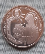 MONETA 10 MAREK. HILDEGARDA VON BINGEN. 1998 ROK. SREBRO 925