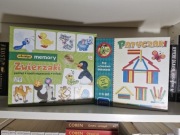Zestaw 2 Gier Edukacyjnych | Memory Zwierzaki + Patyczaki Układanka