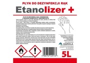 Płyn antywirusowy do rąk  ETANOLIZER+