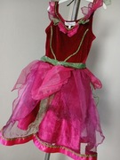 Kostium sukienka wróżka dzwoneczek bal karnawałowy r.2/3 l.