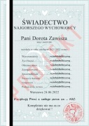 Świadectwo Najgorszego Nauczyciela Dyplom DO DRUKU