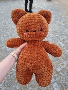 Duży brązowy miś niedźwiadek pluszak maskotka 
