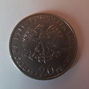 Moneta 20 zł 1976 super stan PRL