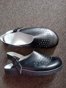 Skórzane buty medyczne skóra naturalna 