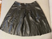 Spódnica Stradivarius ze sztucznej skóry 34