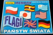 Gra pamięciowa Adamigo Flagi świata