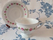 Antyczna filiżanka do kawy Rosenthal Maria RÓŻANA GIRLANDA