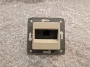 773741 Gniazdo pojedyncze RJ45 Legrand CARIVA krem
