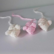 Myszki - zabawka dla kota ZESTAW 3szt | handmade