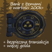WoW Warmane serwer Icecrown - 200k Bank/Gold - ALLIANCE
