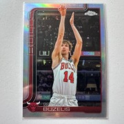 Karta NBA TOPPS CHROME - MATAS BUZELIS - CHICAGO BULLS - REFRACTOR