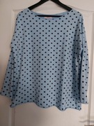 Azara bluzka błękit  damska UNI z Włoch Kalabria